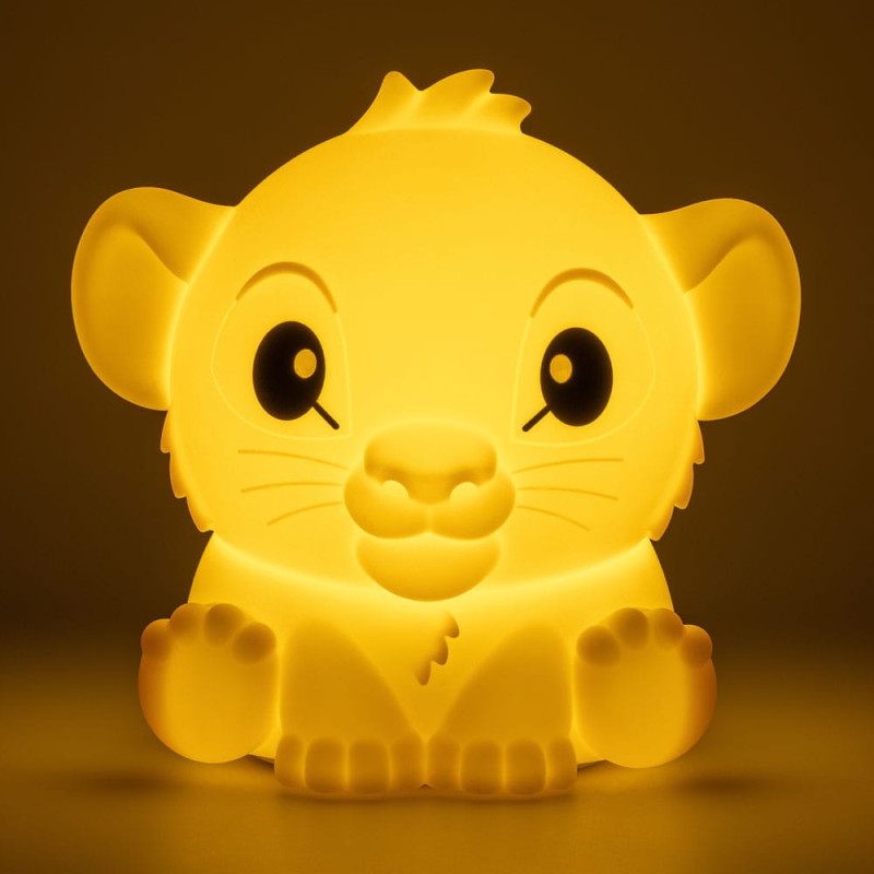 Disney Squishy Glo Silicon Light The Lion King Simba 15 cm 1