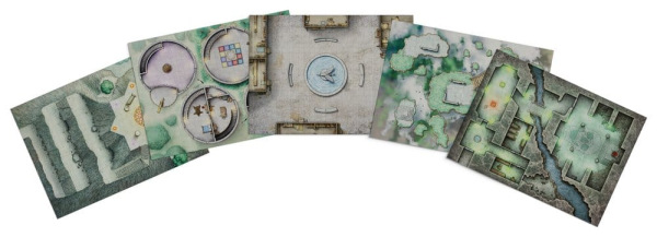Dungeons & Dragons RPG Arcana Unleashed: Map Pack *English Version* 3