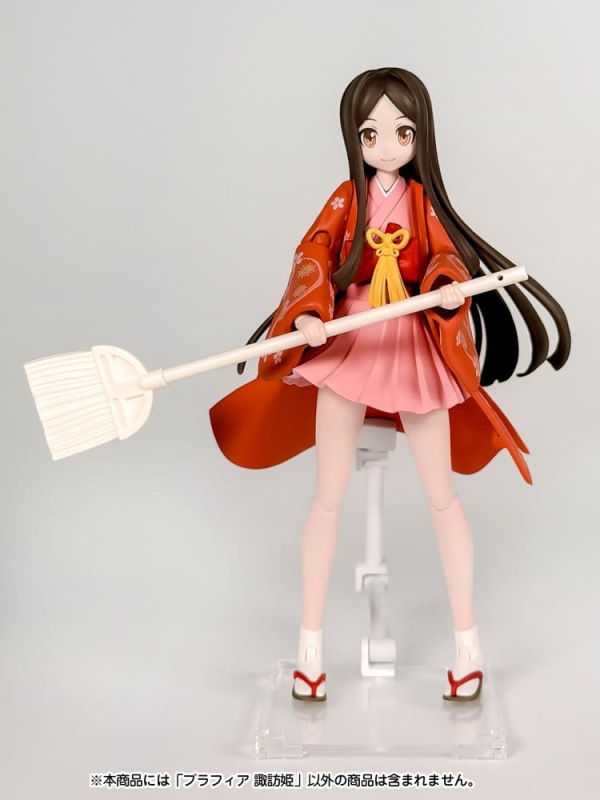 Suwahime Plafia Plastic Model Kit Suwahime (Mini Figure Set) 14 cm 7