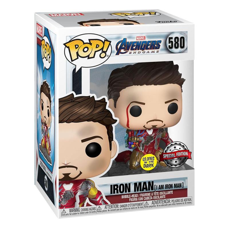 Avengers: Endgame POP! Movies Vinyl Figure I Am Iron Man (MT) (GW) 9 cm