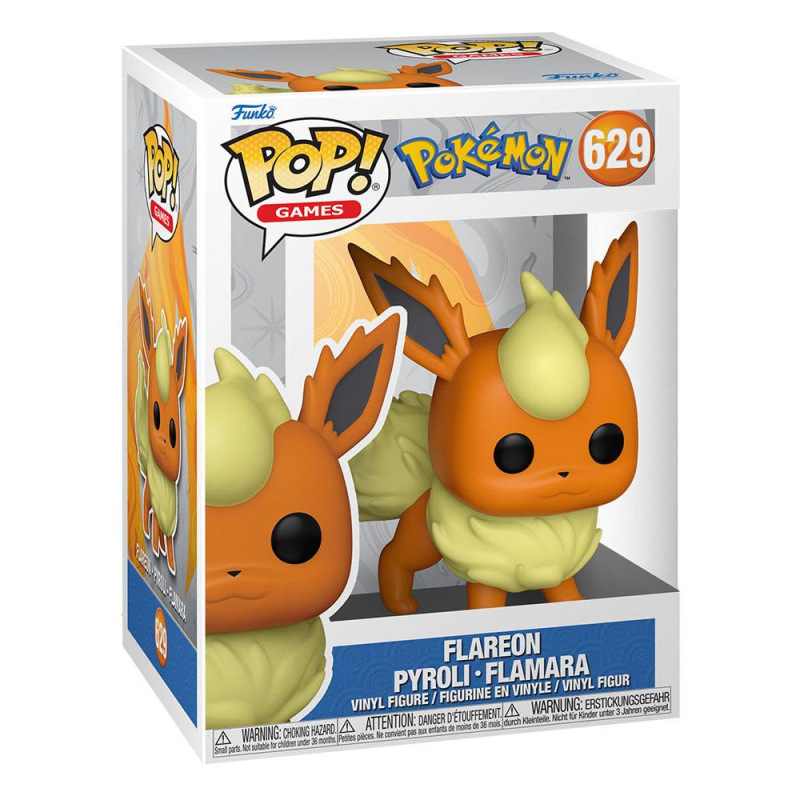 Pokemon POP! Games Vinyl Figure Flareon (EMEA) 9 cm 1