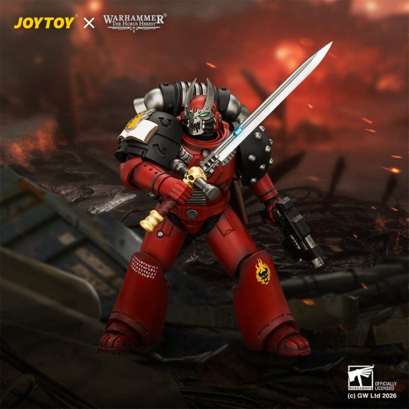 Warhammer The Horus Heresy Action Figure Word Bearers MkVI Tactical Sergeant 12 cm 5