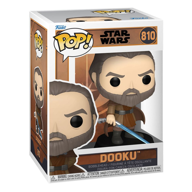Star Wars POP! Vinyl Bobblehead Figure Dooku 9 cm 1