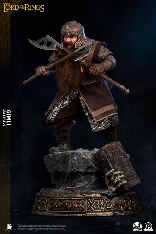 Lord Of The Rings:  Gimli 1/2 Master Forge Series Statue - Infinity Studio