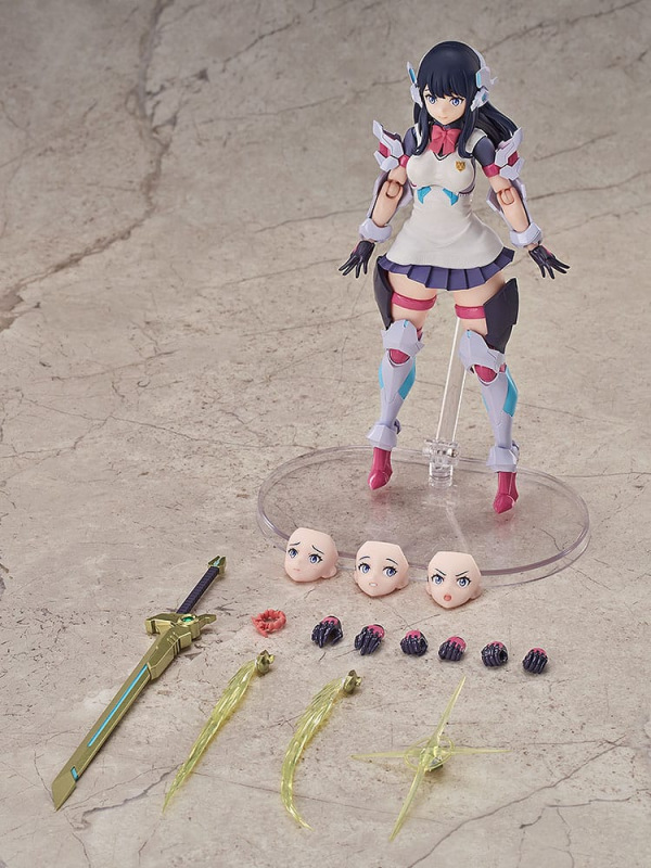 Gridman Universe Figma Action Figure Hyper Body Rikka Takarada (Grid Tector Ver.) 15 cm 9