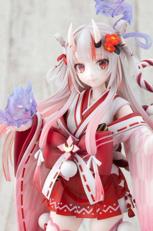 Hololive Production PVC Statue 1/7 Nakiri Ayame Shrine Maiden Fortune Outfit Ver. 26 cm 3