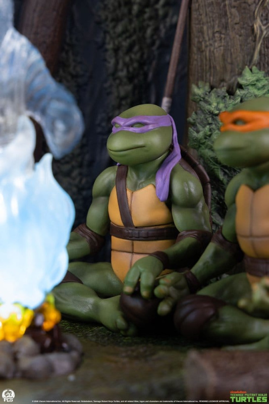 Teenage Mutant Ninja Turtles (Movie Moments) Mini Scale Diorama Splinter's Spirit 36 cm 12
