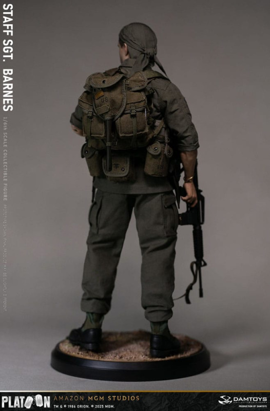 Platoon Action Figure 1/6 Staff Sergeant Barnes 30 cm 8