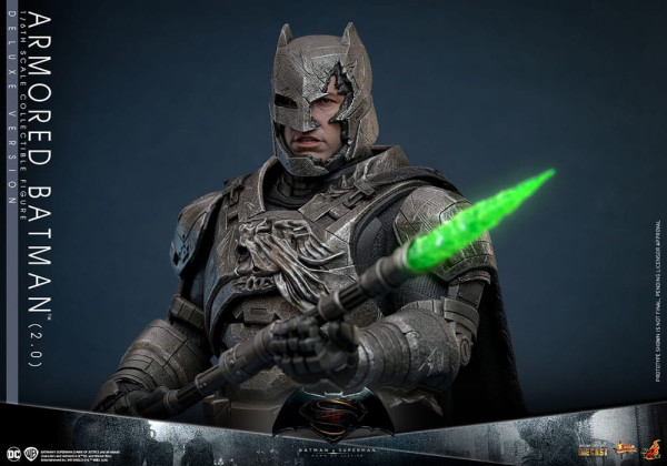 Batman v Superman: Dawn of Justice Movie Masterpiece Action Figure 1/6 Armored Batman 2.0 (Deluxe Ve 9