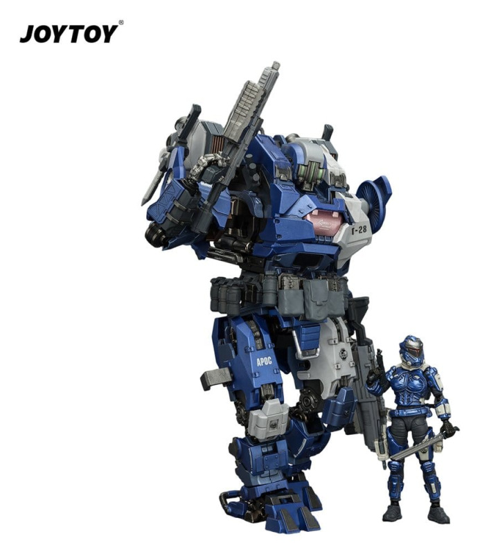 Dark Source APOC Series Action Figure Crusher Rapid Assault Mech ST-8628 17 cm 5