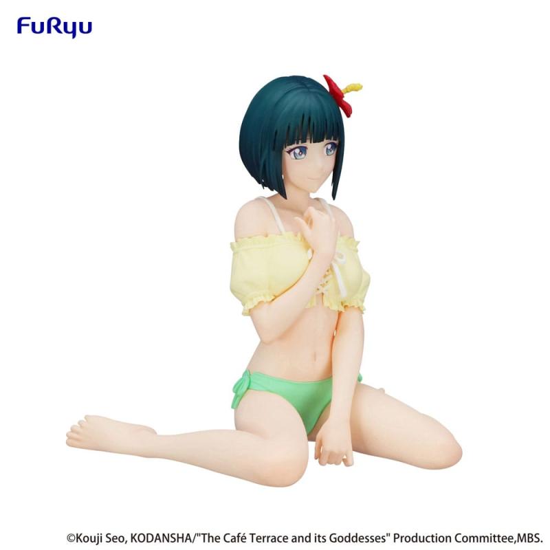 The Café Terrace and Its Goddesses Noodle Stopper PVC Statue Shiragiku Ono 10 cm