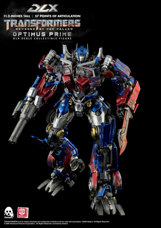 Transformers: Revenge of the Fallen DLX Action Figure 1/6 Optimus Prime 28 cm 5