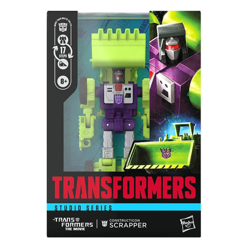 The Transformers: The Movie Generations Studio Series Voyager Class Action Figure Constructicon Scra 6