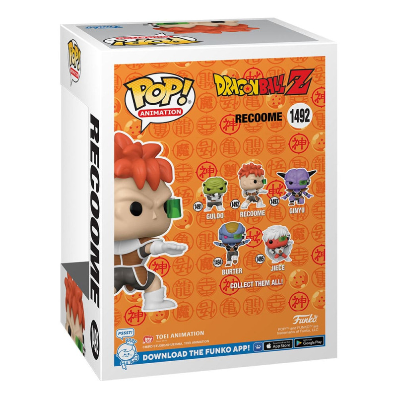 Dragon Ball Z POP! Animation Vinyl Figure Recoome 9 cm 2