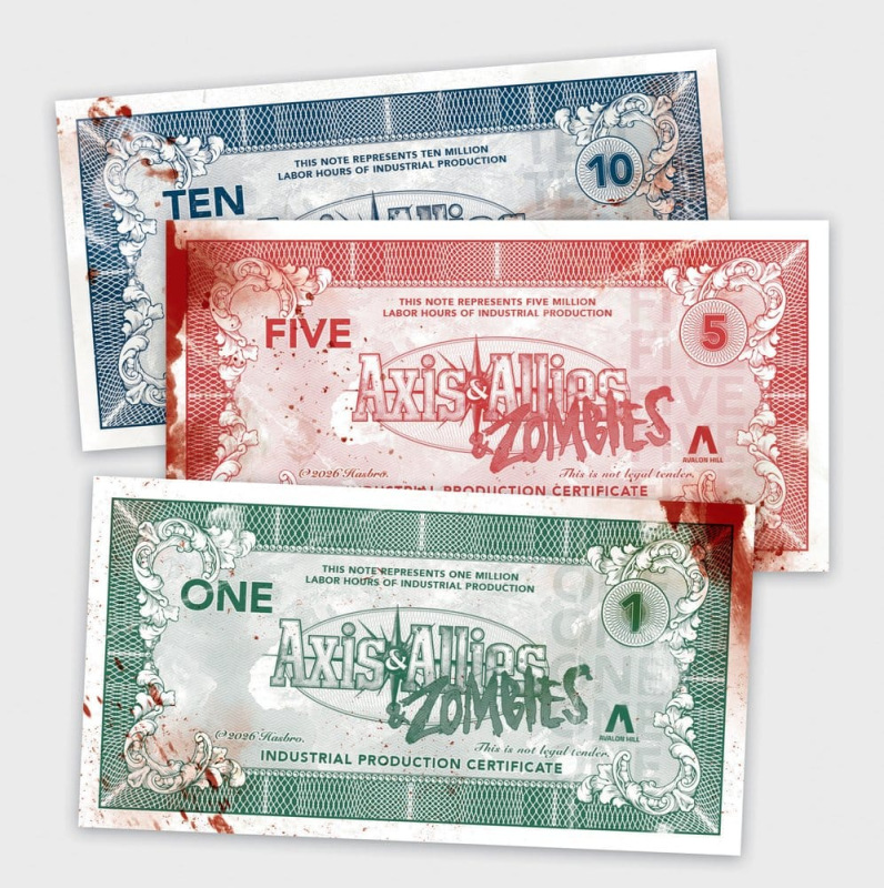 Avalon Hill board game Axis & Allies & Zombies *English Version* 2