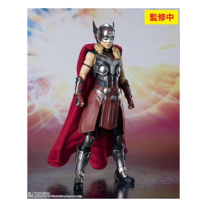 Thor Love & Thunder: Mighty Thor 15 cm S.H. Figuarts Actionfigur - Bandai Tamashii
