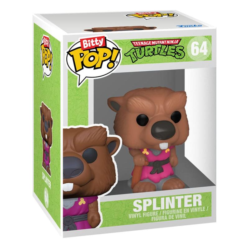 Teenage Mutant Ninja Turtles Bitty POP! Vinyl Figure 4-Pack Splinter 2,5 cm