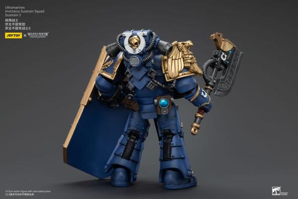 Warhammer The Horus Heresy Action Figure 1/18 Ultramarines Invictarus Suzerain Squad Suzerain 3 12 c