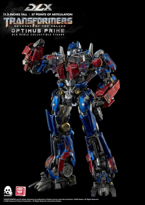 Transformers: Revenge of the Fallen DLX Action Figure 1/6 Optimus Prime 28 cm 2