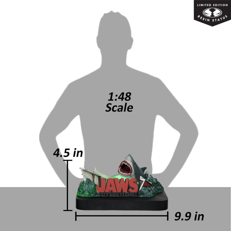 Jaws 1/48 PVC Statue Jaws (50th Anniversary) 25 cm 6