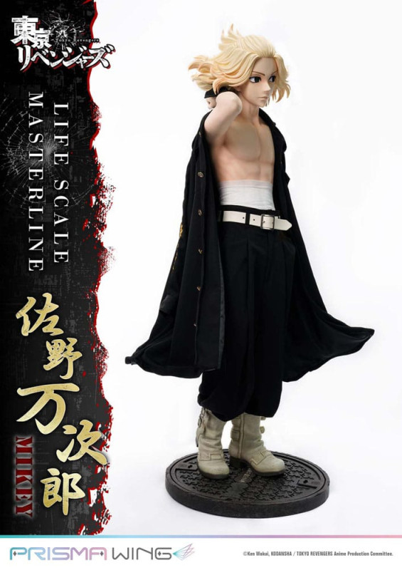 Tokyo Revengers Life Scale Masterline Series Statue Manjiro Sano 169 cm 7