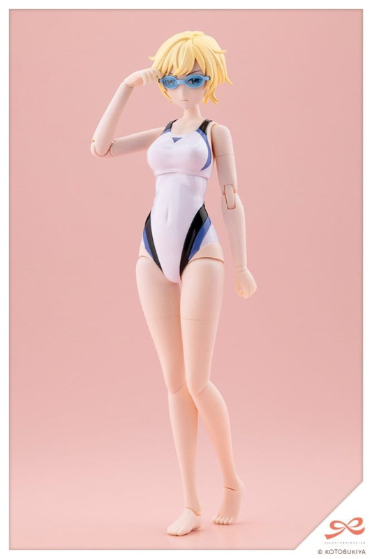 Sousaishojoteien Plastic Model 1/10 Rui Saotome Touou High School Competitive Swimsuit Dreaming Styl 6