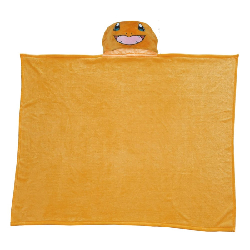 Pokémon Coral Hooded Blanket Charmander 120 x 150 cm 1