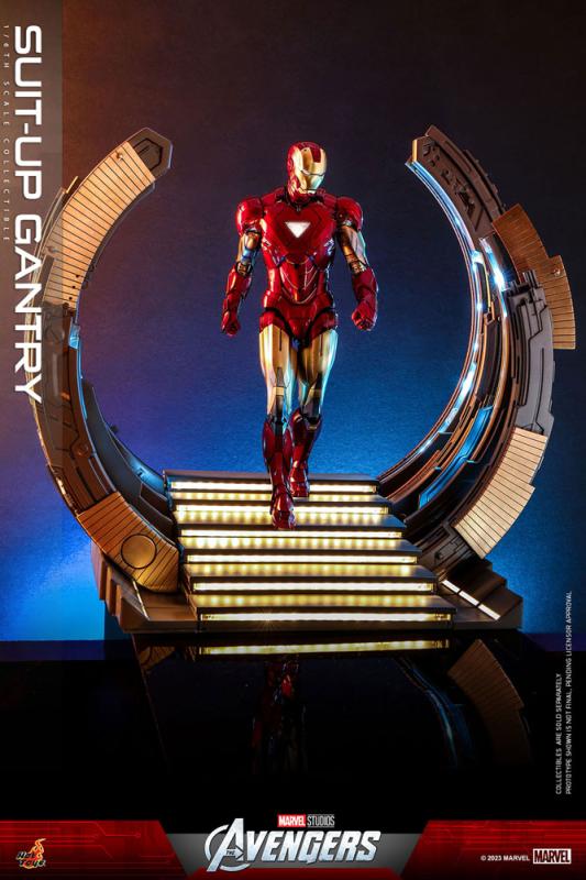 Marvel's The Avengers: Iron Man Suit-Up Gantry 1/6 Accessories Collection Serie - Hot Toys