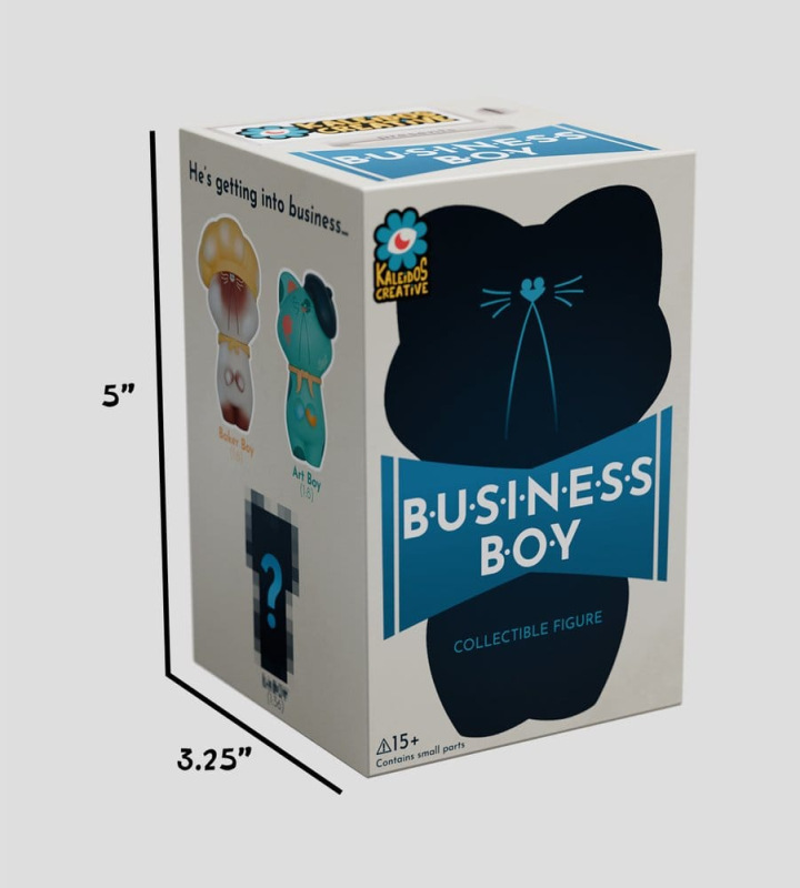 Business Boy Mini Figures S1 8 cm Blind Box Display (6) 8