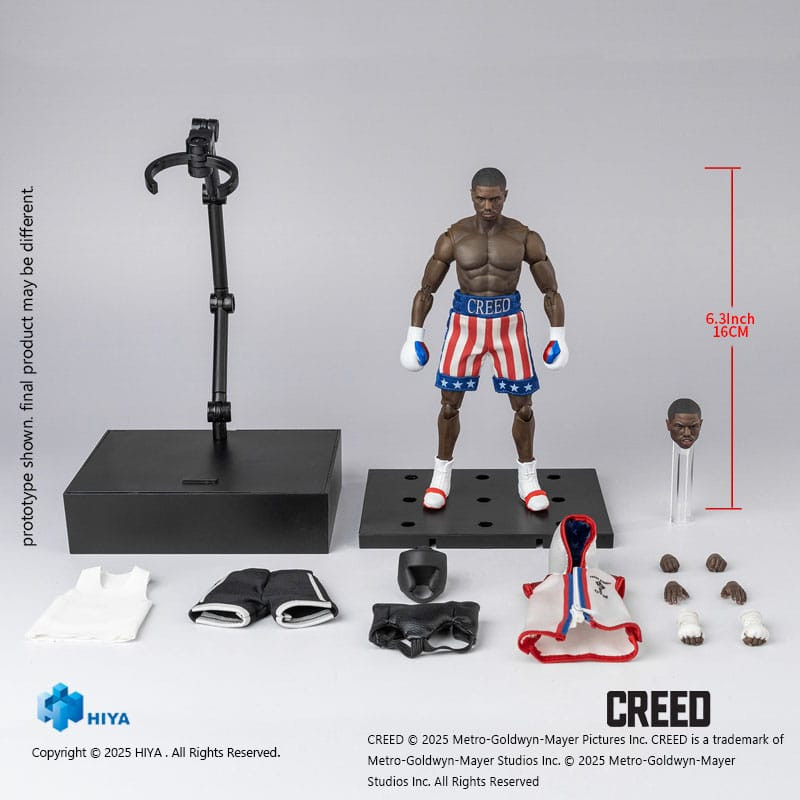 Creed (2015) Exquisite Super Series Actionfigur 1/12 Adonis Creed 16 cm 1