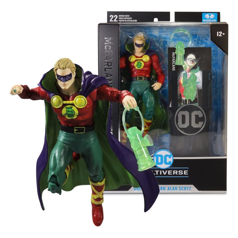 DC McFarlane Collector Edition Action Figure Green Lantern Alan Scott (Day of Vengeance) #2 18 cm