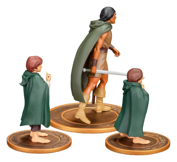 Lord of the Rings Animated Film PVC Figures 3-Pack Frodo, Aragorn, and Samwise 4