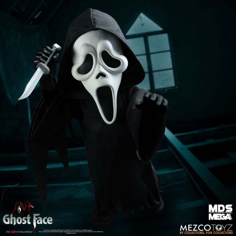 Ghost Face MDS Mega Scale Plush Doll Ghost Face 38 cm 6