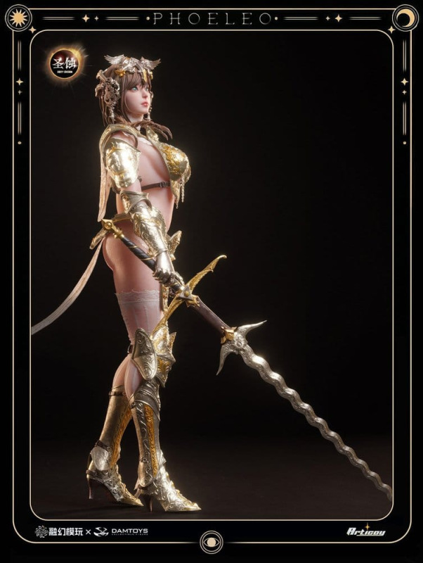Deity Erosion Action Figure 1/6 Hwit ole-Phoeleo (Sculpted Hair Version) 30 cm 11