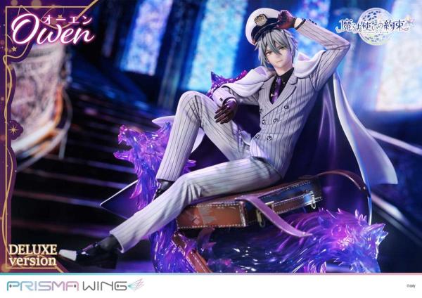 Promise of Wizard Prisma Wing PVC Statue 1/7 Owen Deluxe Version 26 cm 8