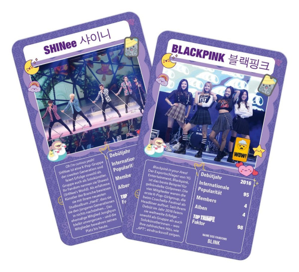 K-Pop Card Game Top Trumps *German Version* 1