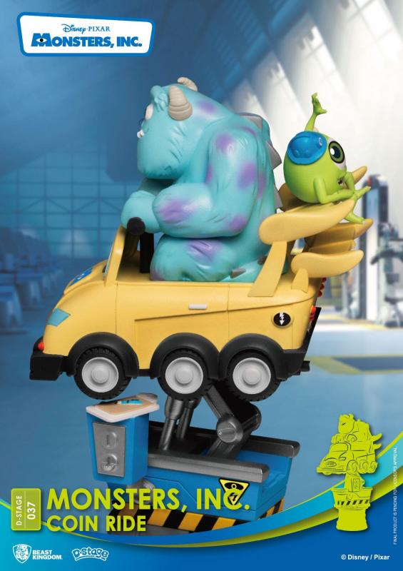 Disney Coin Ride: Monsters Inc. - D-Stage PVC Diorama 16 cm - Beast Kingdom