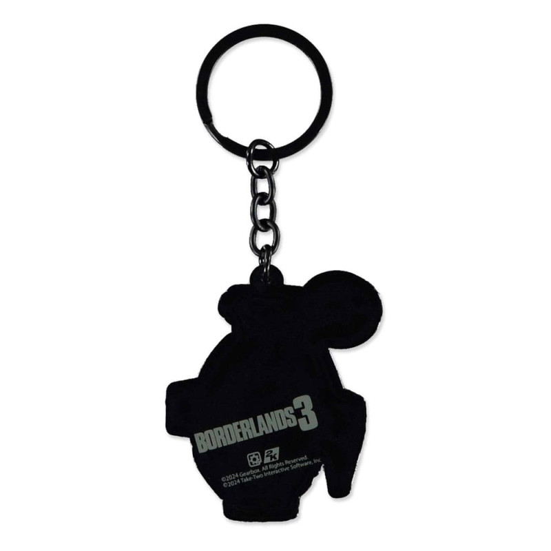Borderlands 4 Rubber Keychain Lovebomb 1