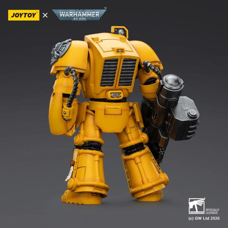 Warhammer 40,000 Action Figure Imperial Fists Terminator 3 with Power Fist and Assault Cannon 14 cm 5