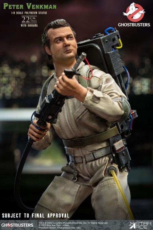 Ghostbusters Resin Statue 1/8 Peter Venkmann + Winston Zeddemore Twin Pack Set 22 cm