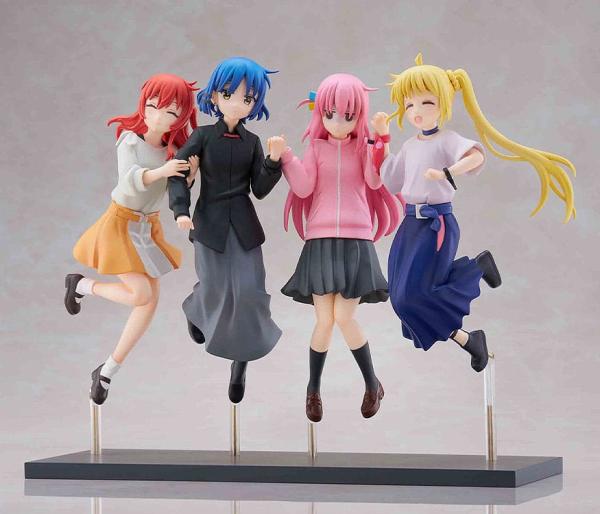 Bocchi the Rock! Statues 4-Pack Jumping Girl(s) 20 cm