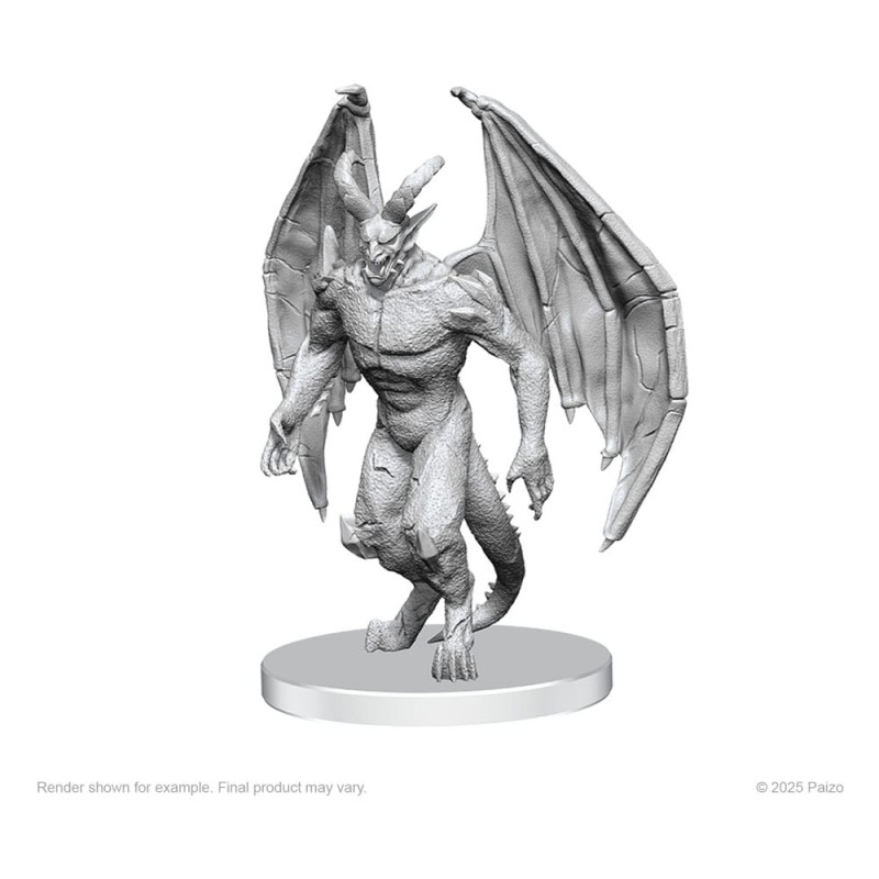 Pathfinder Deep Cuts Unpainted Miniatures Gargoyle & Shae 1