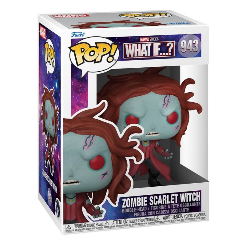 Marvel What If...?: Zombie Scarlet Witch 9 cm POP! TV Vinyl Figure - Funko