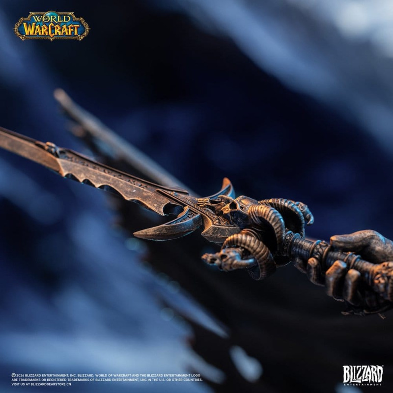 World of Warcraft Statue 1/10 The Lich King (Bronze-Colored Edition) 27 cm 6