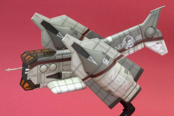 Evangelion: 3.0 Plastic Model Kit 1/100 Vertical Take-Off & Landing Aircraft YAGR-N101 (Reproduction 3