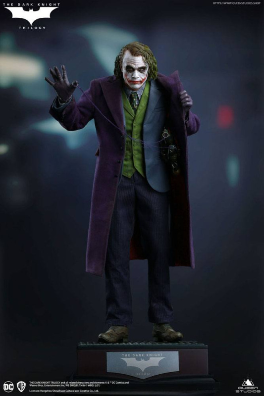 The Dark Knight Statue 1/4 Heath Ledger Joker Regular Edition 52 cm 3