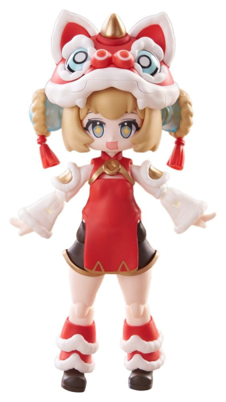 Isekai Ryoko no Techo Plastic Model Kit SP01 New Warrior Lennie Brown New Year Ver. 14 cm 4