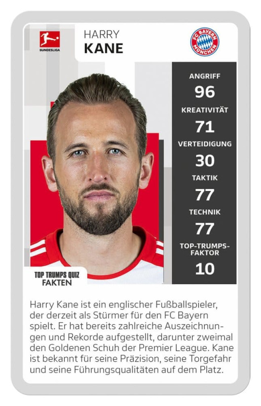 Bundesliga 2 Edition Card Game Top Trumps Collectables *German Version* 1