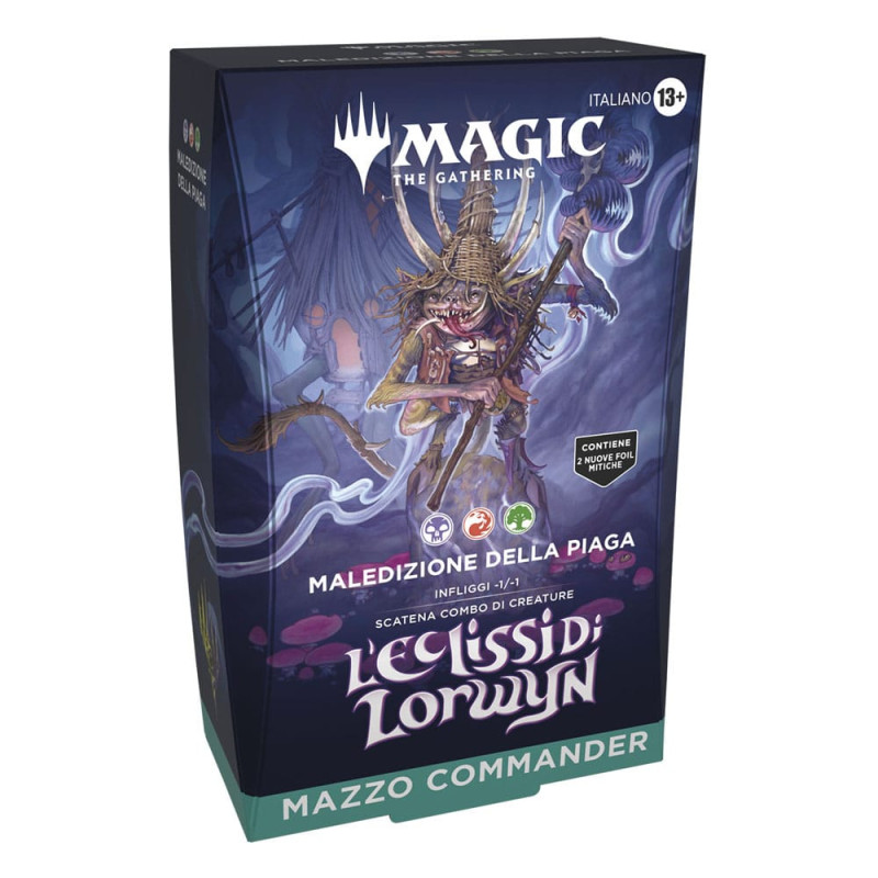 Magic the Gathering L'Eclissi di Lorwyn Commander Decks Display (4) italian 4