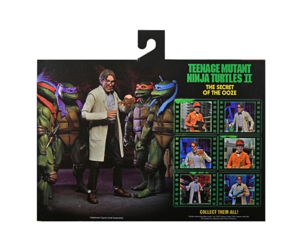 TMNT II: The Secret of the Ooze Action Figure 2-Pack Lab Coat Professor Perry and Hazmat Suit Profes 2